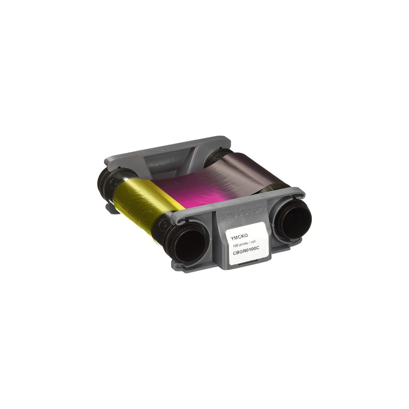 CINTA PARA IMPRESORA DE TARJETA BADGY COLOR PARA 100 IMPRESIONES