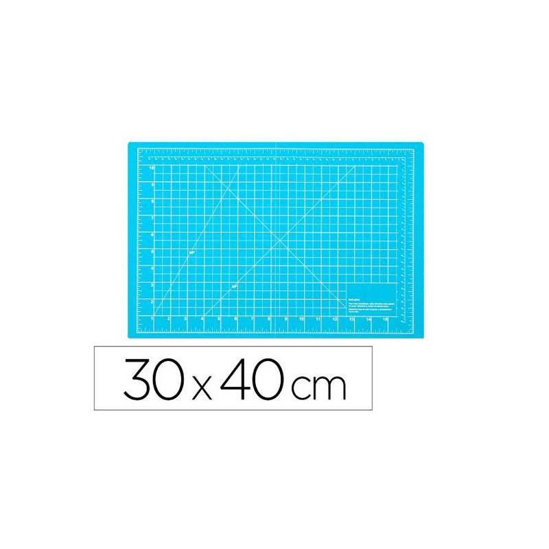 PLANCHA PARA CORTE LIDERPAPEL DIN A3 3MM GROSOR COLOR AZUL
