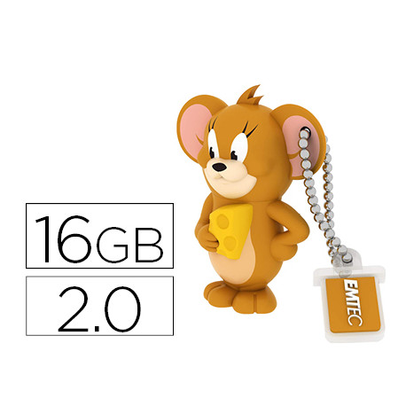 MEMORIA USB EMTEC FLASH 16 GB 2.0 JERRY MEMORIA USB EMTEC FLASH 16 GB 2.0 JERRY