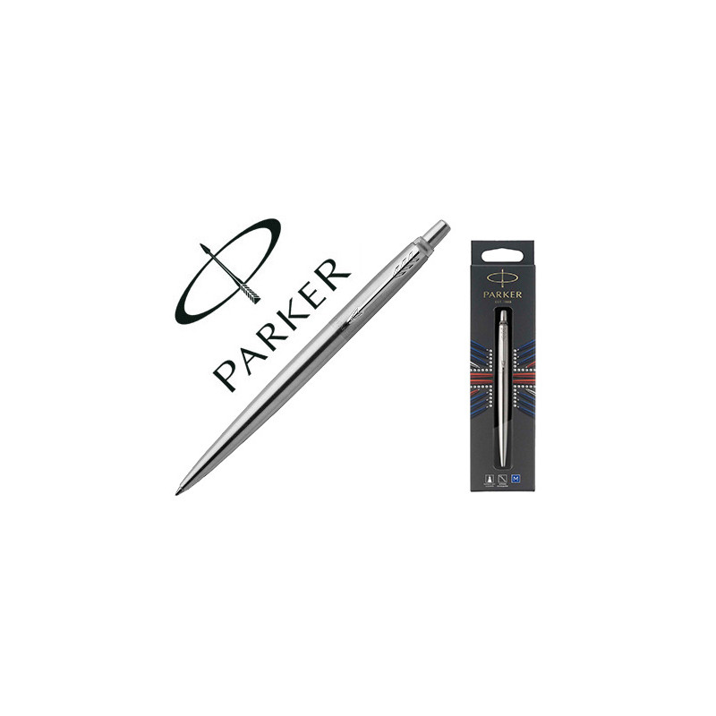 BOLIGRAFO PARKER JOTTER CORE ACERO CT EN BLISTER