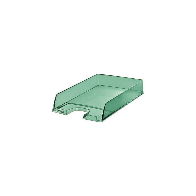 BANDEJA SOBREMESA ESSELTE PLASTICO COLOUR ICE COLOR VERDE 254X61X350 MM