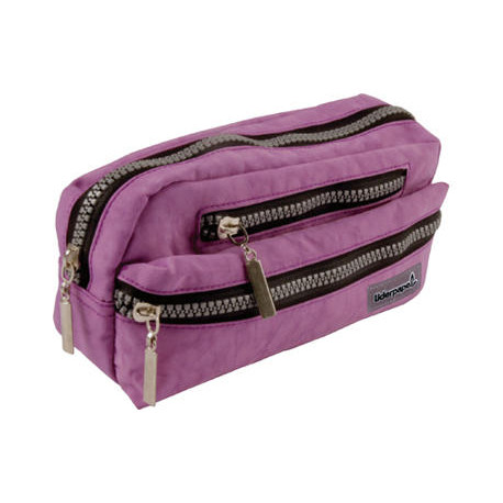 ESTUCHE PORTATODO LIDERPAPEL OVALADO 3 BOLSILLOS VIOLETA PASTEL 195X40X100 MM ESTUCHE PORTATODO LIDERPAPEL OVALADO 3 BOLSILLOS VIOLETA PASTEL 195X40X100 MM