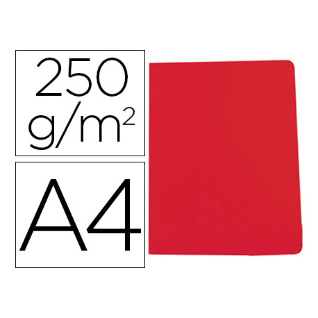 SUBCARPETA CARTULINA GIO SIMPLE INTENSO DIN A4 ROJO 250G/M2 SUBCARPETA CARTULINA GIO SIMPLE INTENSO DIN A4 ROJO 250G/M2