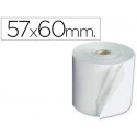 ROLLO SUMADORA EXACOMPTA ELECTRO 57 MM X 60 MM 60 G/M2