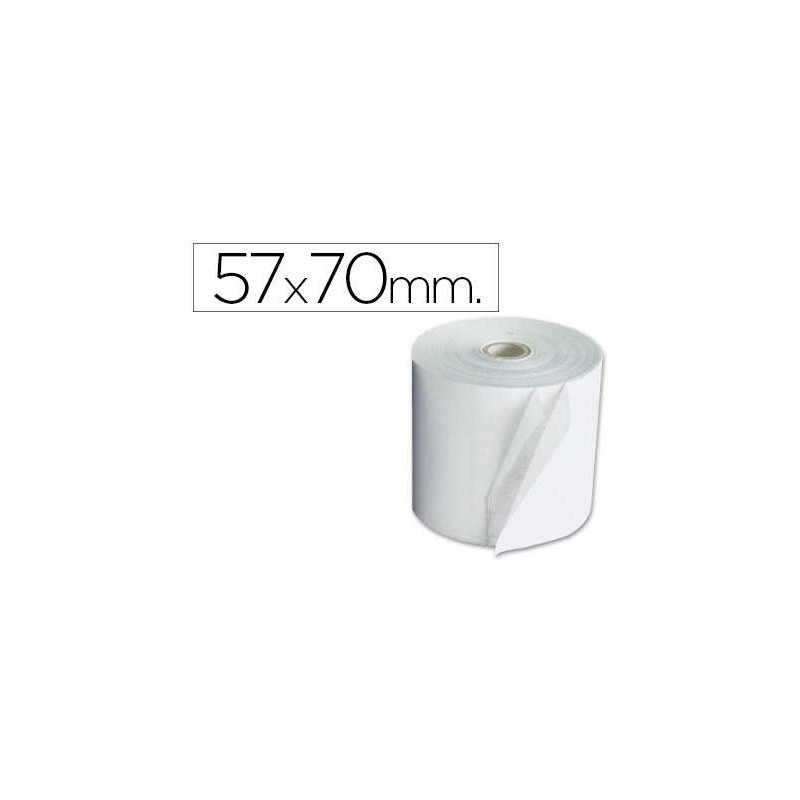ROLLO SUMADORA EXACOMPTA ELECTRO 57 MM X 70 MM 60 G/M2