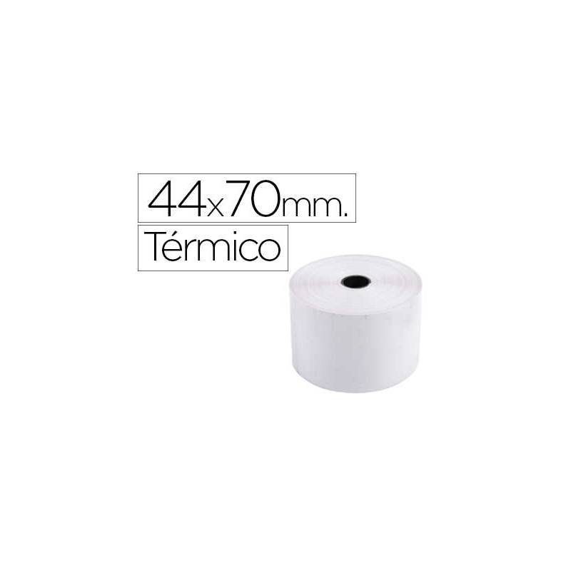 ROLLO SUMADORA EXACOMPTA TERMICO 44 MM X 70 MM 55 G/M2 SIN BISFENOL A