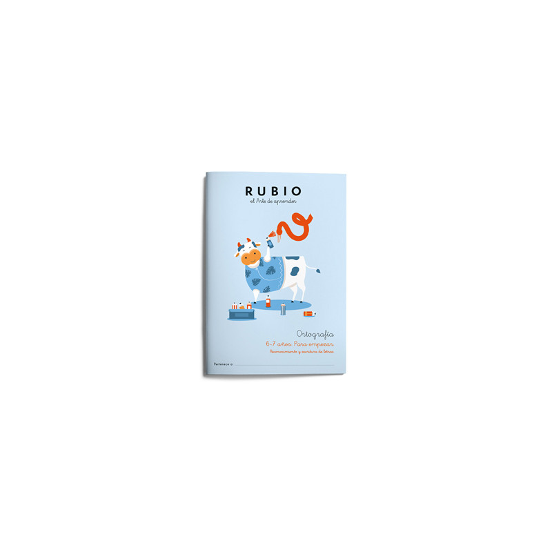 CUADERNO RUBIO ORTOGRAFIA 6-7 AÑOS PARA EMPEZAR