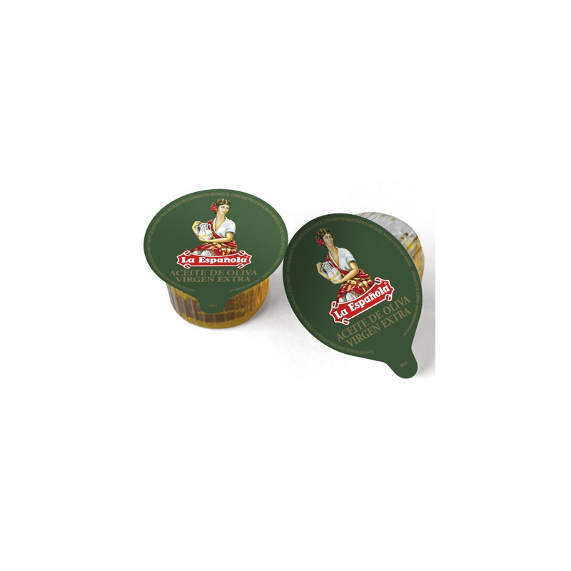 ACEITE OLIVA VIRGEN EXTRA LA ESPAÑOLA CAPSULA MONODOSIS 15 ML CAJA DE 120 UNIDADES