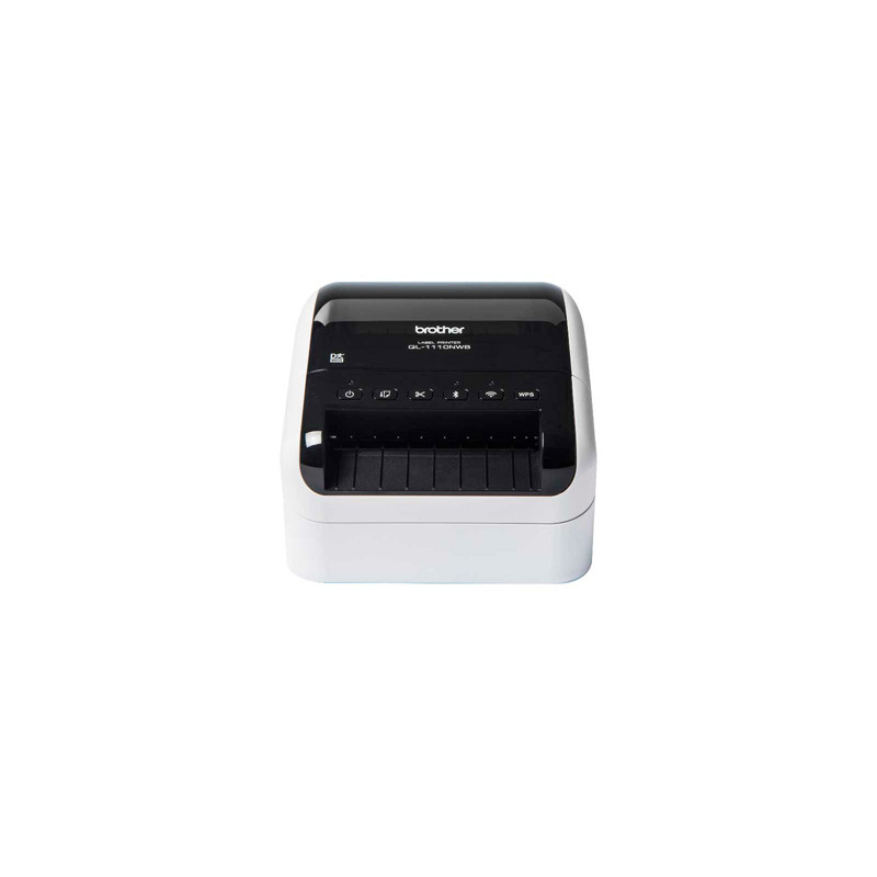 IMPRESORA DE ETIQUETAS BROTHER QL1110NWB HASTA 103 MM CORTE AUTOMATICO IMPRESION B/N USB 2.0 WIFI BL