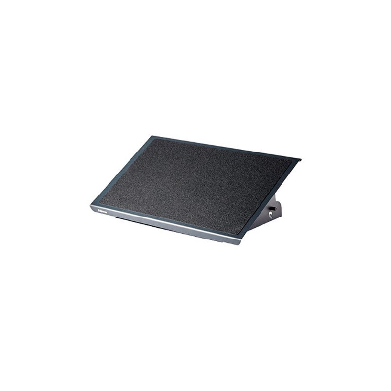 REPOSAPIES FELLOWES ULTIMATE SERIE PROFESSIONAL METALICO AJUSTABLE 3 ALTURAS NEGRO 96X560X32 MM