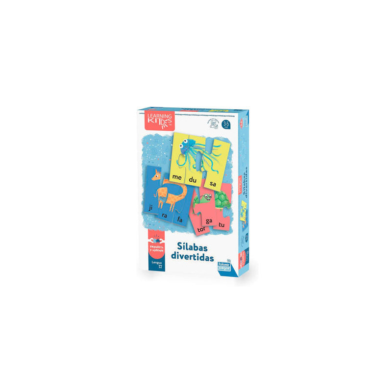 JUEGO EDUCATIVO FALOMIR SILABAS DIVERTIDAS