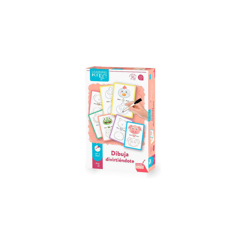 JUEGO EDUCATIVO FALOMIR DIBUJA DIVIRTIENDOTE