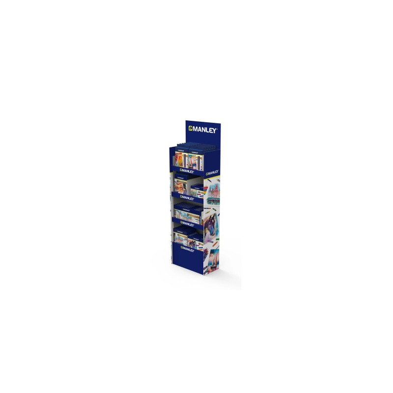 EXPOSITOR MANLEY BELLAS ARTES VACIO 272X514X1686 MM