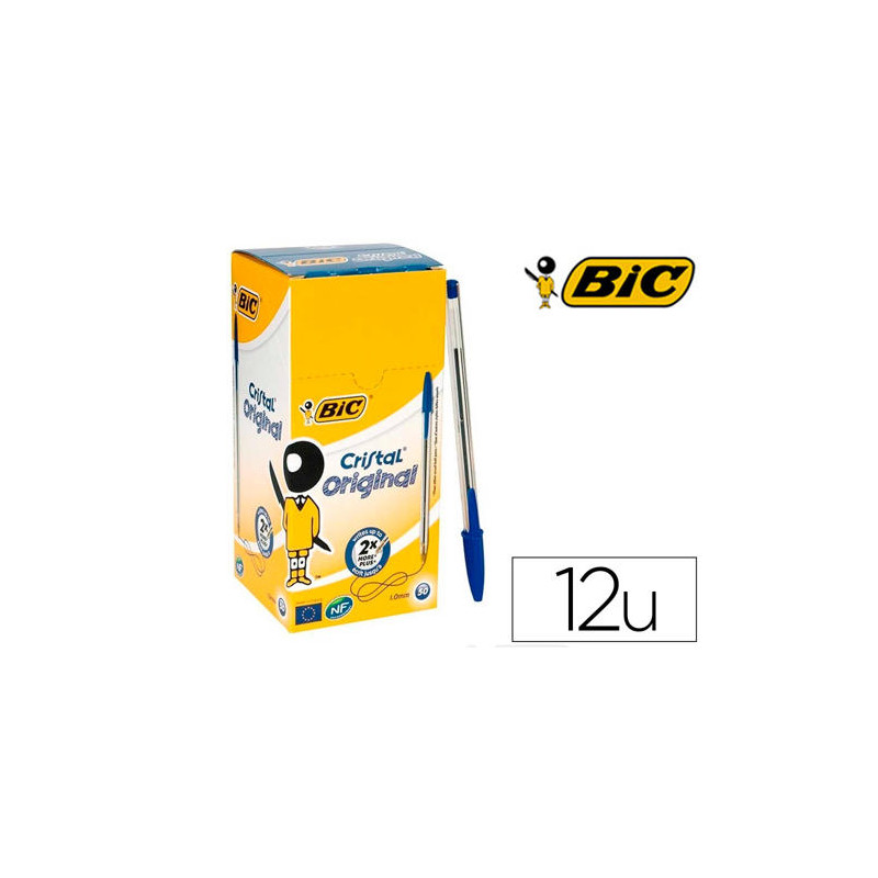 ROTULADOR BIC INTENSITY ESTUCHE DE 12 COLORES SURTIDOS