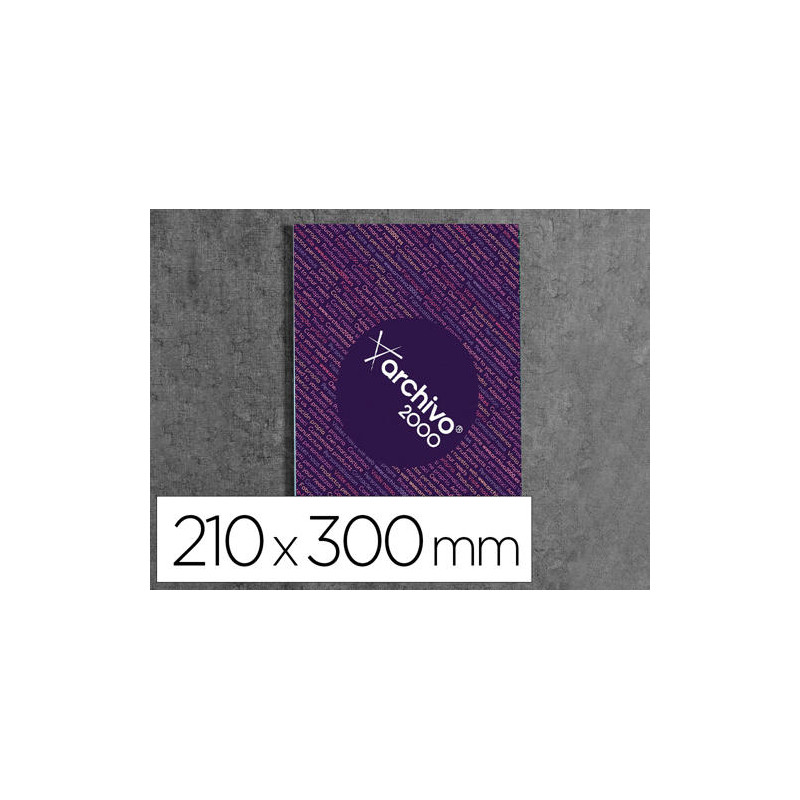 EXPOSITOR MURAL ARCHIVO 2000 PREMIUM POLIESTIRENO TRANSPARENTE CON ADHESIVO DIN A4 VERTICAL 210X300 