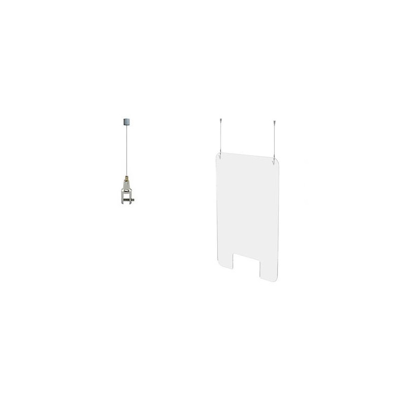 SOPORTE PARA PANTALLA DE PROTECCION DE TECHO FIJACION DE ACERO