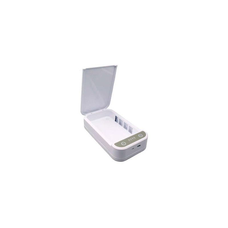 ESTERILIZADOR SOBREMESA INNOVA PARA MOVILES RELOJES LLAVES MOVILES RELOJES LLAVES MEDIDAS 178X103X30
