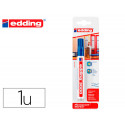 ROTULADOR EDDING MARCADOR PERMANENTE 3000 AZUL N.3 PUNTA REDONDA 1,5-3 MM BLISTER DE 1 UNIDAD