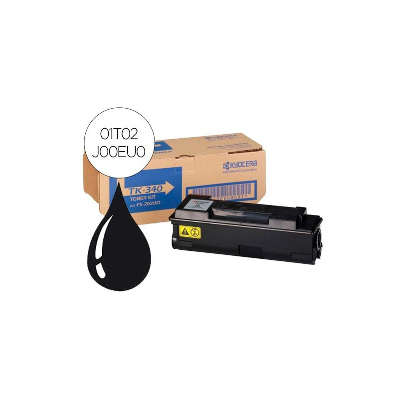 TONER KYOCERA TK340 LASER FS2020DN NEGRO 12000 PAG