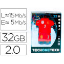 MEMORIA USB TECH ON TECH SELECCION FUTBOL ESPAÑA MUNDIAL BRASIL 32 GB