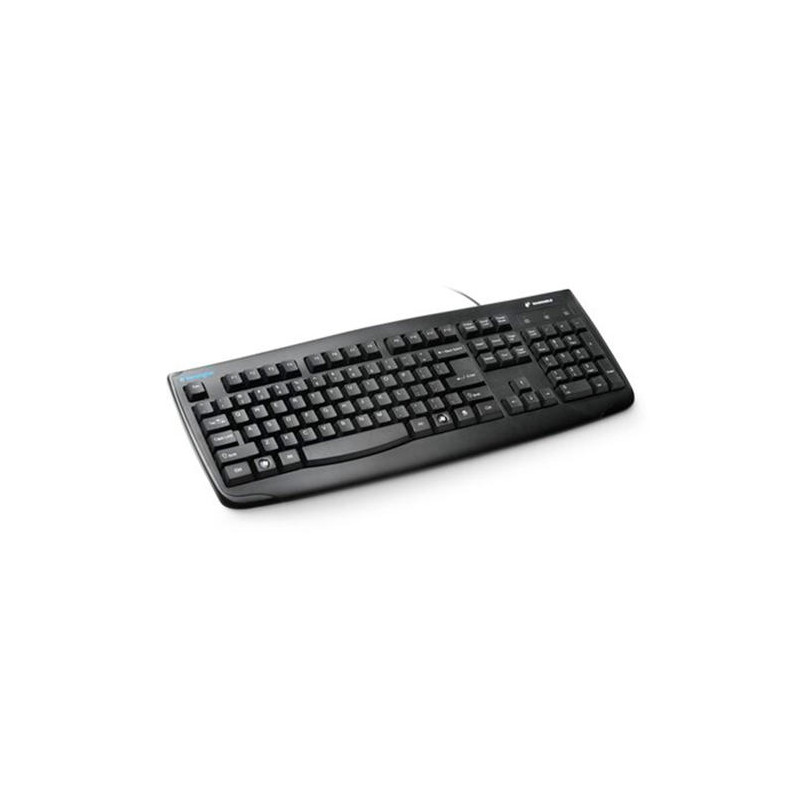 TECLADO KENSINGTON PRO FIT LAVABLE 104 TECLAS CON CABLE COLOR NEGRO 455X220X40 MM