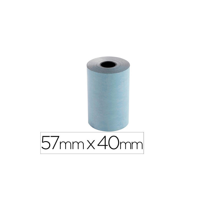 ROLLO SUMADORA EXACOMPTA SAFE CONTACT TERMICO 57 MM X 40 MM 52 G/M2