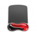 ALFOMBRILLA PARA RATON KENSINGTON DUO GEL CON REPOSAMUÑECAS COLOR NEGRO/ROJO 240X182X25 MM