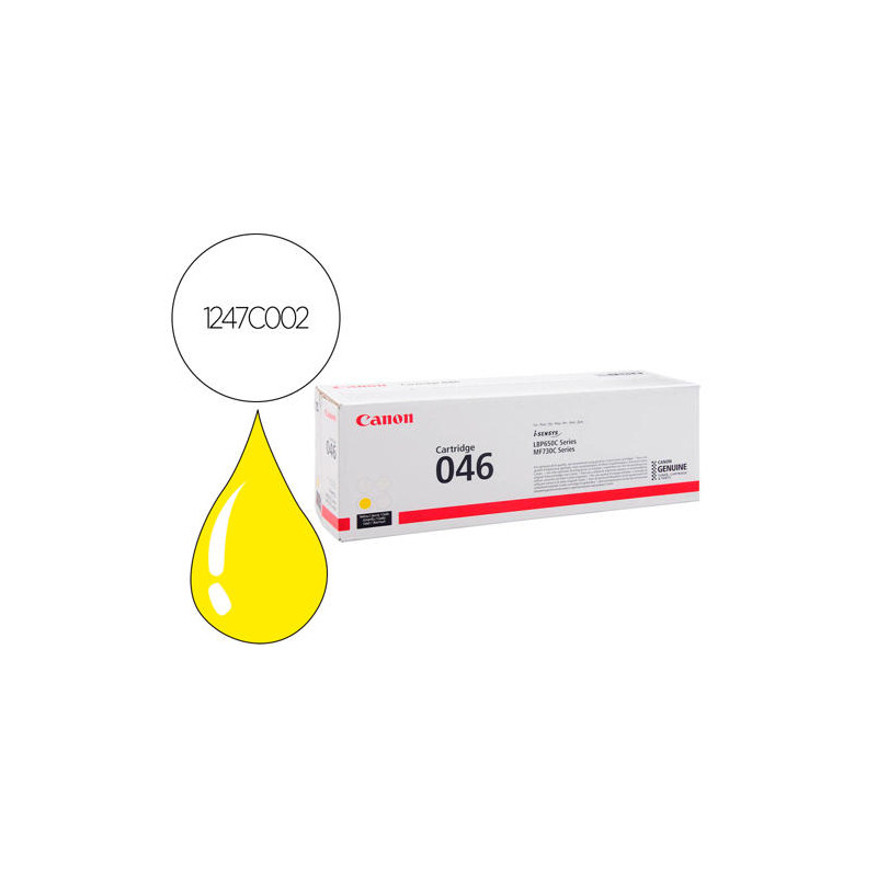 TONER CANON 046Y LBP650 MFC730 AMARILLO