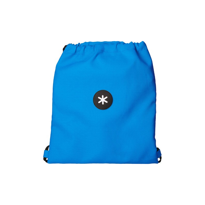 MOCHILA SACO PLANO ANTARTIK BOLSILLO INTERIOR CON CREMALLERA COLOR AZUL 350X400 MM