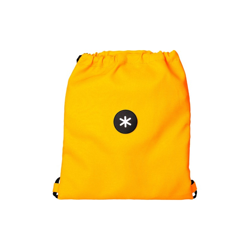 MOCHILA SACO PLANO ANTARTIK BOLSILLO INTERIOR CON CREMALLERA COLOR MOSTAZA 350X400 MM