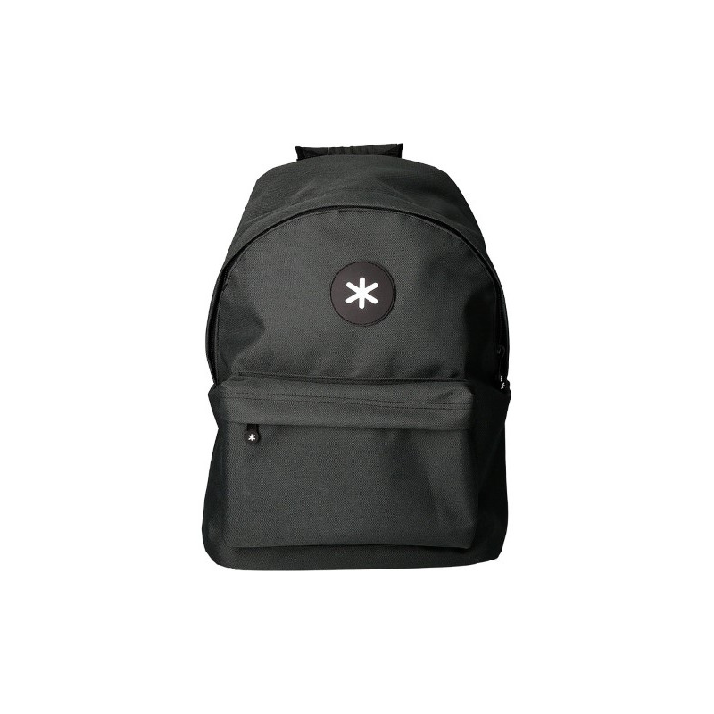 MOCHILA ANTARTIK CON ASA Y BOLSILLOS CON CREMALLERA COLOR NEGRO 310X160X410 MM