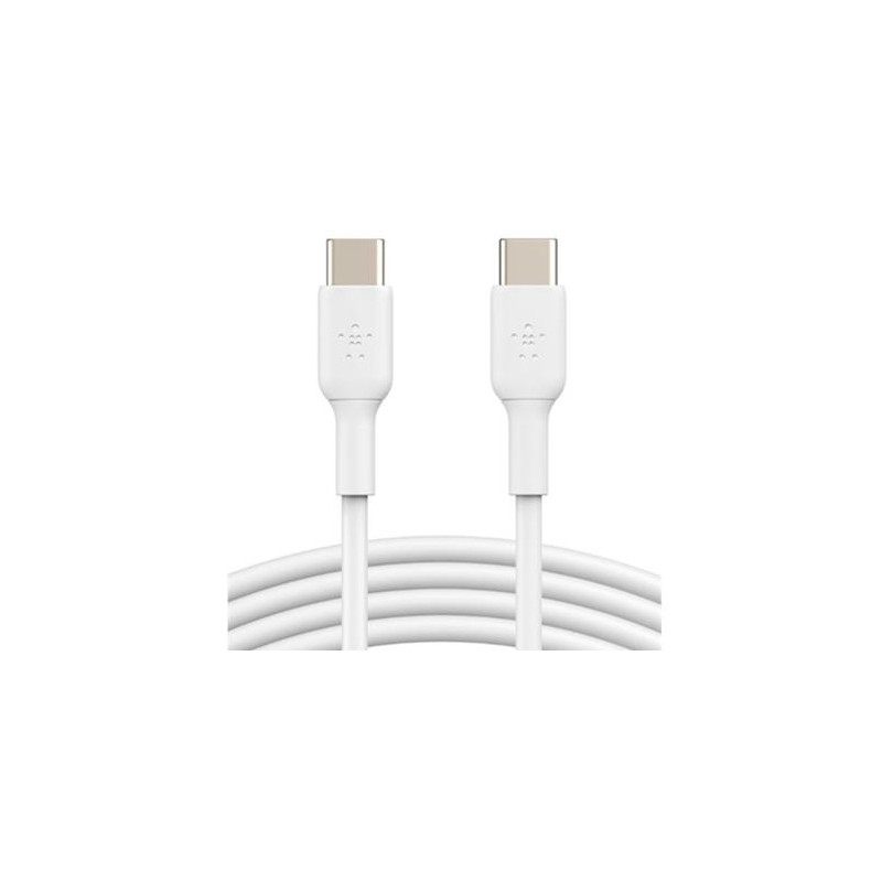 CABLE BELKIN CAB003BT2MWH CABLE USB-C A USB-C BOOST CHARGE LONGITUD 2 M COLOR BLANCO
