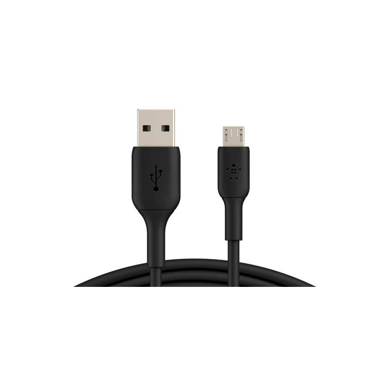 CABLE BELKIN CAB005BT1MBK BOOST CHARGE USB-A A MICRO-USB LONGITUD 1 M COLOR NEGRO