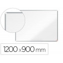 PIZARRA BLANCA NOBO PREMIUM PLUS ACERO LACADO MAGNETICA 1200X900 MM
