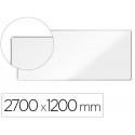 PIZARRA BLANCA NOBO PREMIUM PLUS ACERO LACADO MAGNETICA 2700X1200 MM