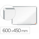 PIZARRA BLANCA NOBO PREMIUM PLUS MELAMINA 600X450 MM