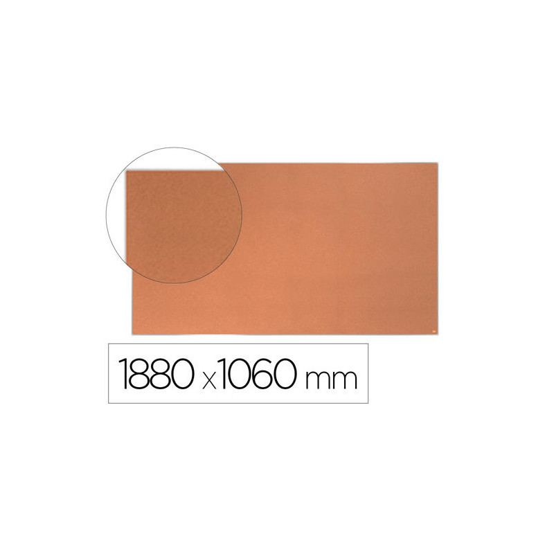 TABLERO DE ANUNCIOS NOBO IMPRESSION PRO CORCHO FORMATO PANORAMICO 85" 1880X1060 MM