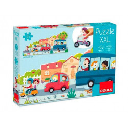 PUZLE GOULA XXL VEHICULOS 18 PIEZAS