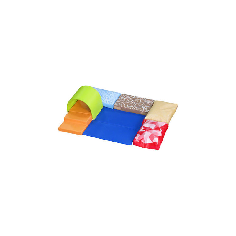 CONJUNTO PSICOMOTROCIDAD 55 SUMO DIDACTIC MULTICOLOR 200X150X15 CM