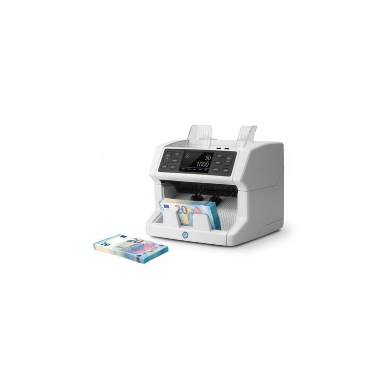 CONTADOR DE BILLETES SAFESCAN 2865-S DISPLAY 3,5" FUNCION AÑADIR Y CREAR FAJOS CONTEO 1200 BILLETES/