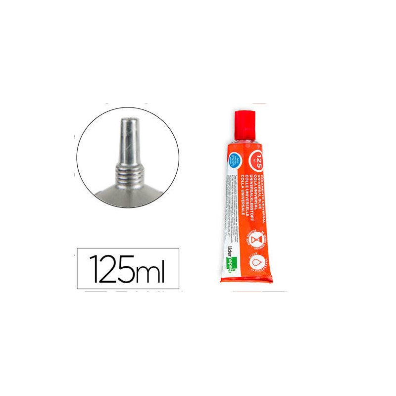 PEGAMENTO LIDERPAPEL UNIVERSAL TRANSPARENTE 125 ML