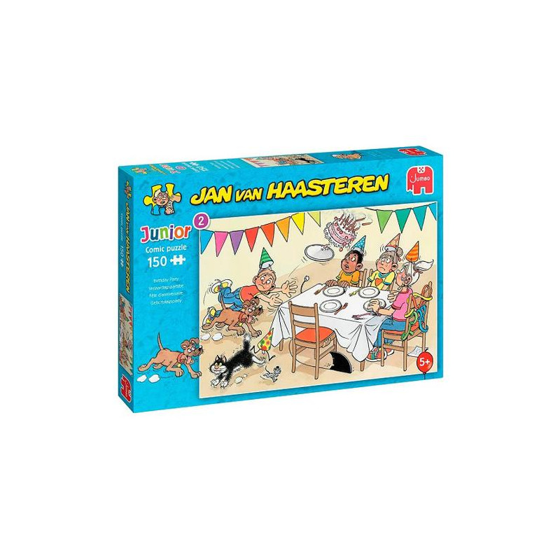 PUZLE JUMBO JAN VAN HAASTEREN FIESTA DE CUMPLEAÐOS 150 PIEZAS
