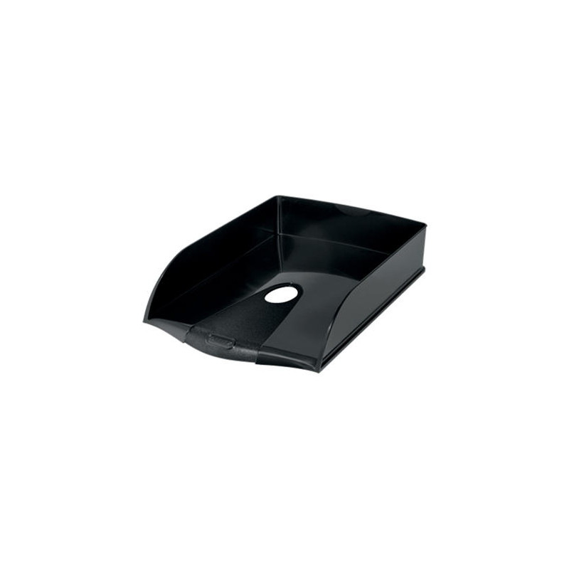 BANDEJA SOBREMESA PLASTICO LEITZ RECYCLE VERTICAL COLOR NEGRO 255X385X70 MM