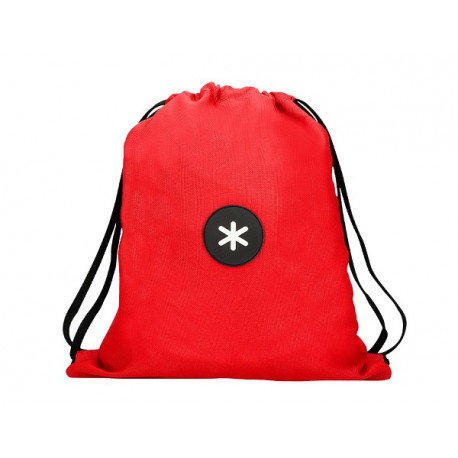MOCHILA SACO PLANO ANTARTIK BOLSILLO INTERIOR CON CREMALLERA COLOR ROJO 350X400 MM MOCHILA SACO PLANO ANTARTIK BOLSILLO INTERIOR CON CREMALLERA COLOR ROJO 350X400 MM