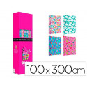 PAPEL DE REGALO BASIKA INFANTIL ROLLO ANCHO 1 M LONGITUD 3 MT DISEÑOS SURTIDOS