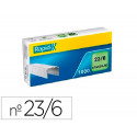 GRAPAS RAPID 23/6 MM GALVANIZADA CAJA DE 1000 UNIDADES