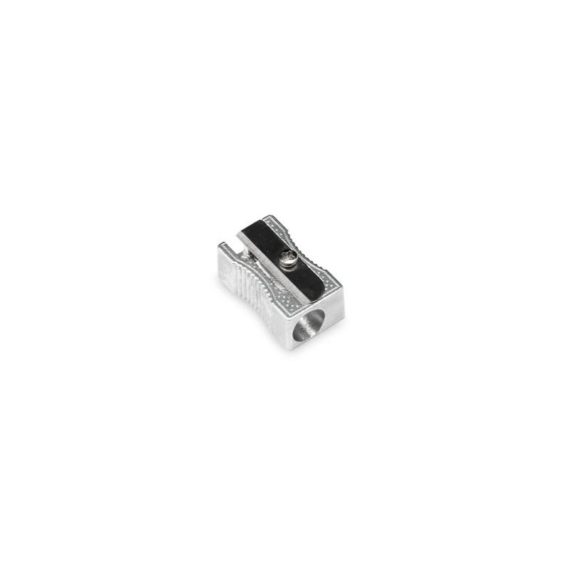 SACAPUNTAS Q-CONNECT METALICO RECTANGULAR 1 USO