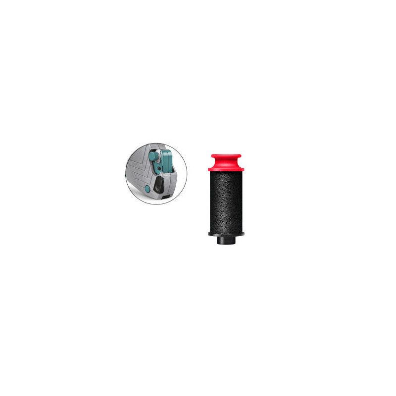 RODILLO ENTINTADOR METO BASIC PARA ETIQUETADORA ARROW S TINTA NEGRA PACK DE 5 UNIDADES