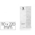 SOBRE ROSSLER COLORETTI DL AMERICANO COLOR MARMOL GRIS 110X220 MM PACK DE 5 UNIDADES