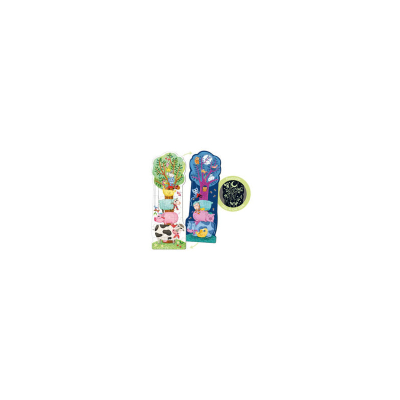 PUZLE GOULA XXL 27 PIEZAS DIA Y NOCHE REVERSIBLE